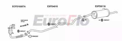 Система выпуска ОГ EuroFlo FDFUS14D 1001A